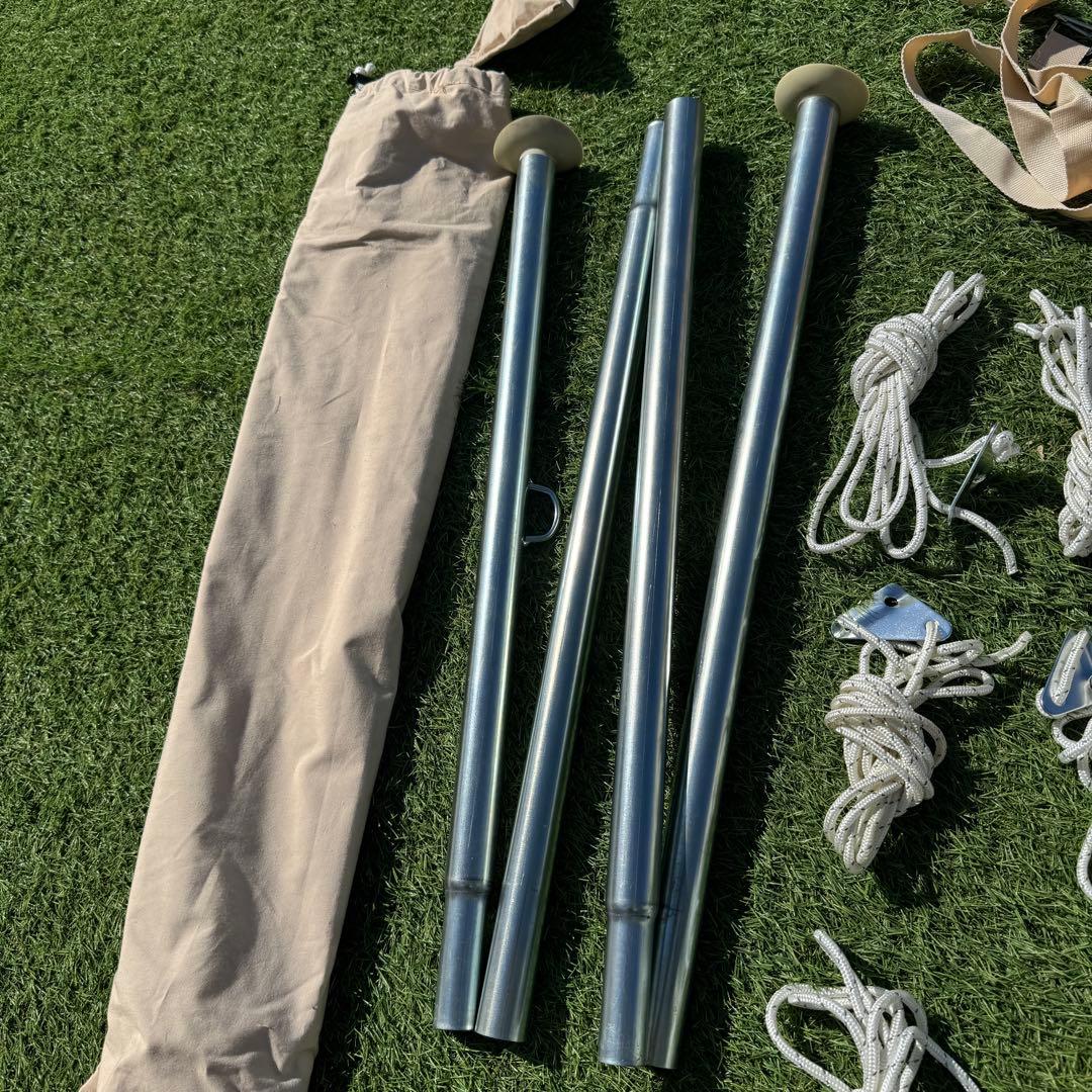 最安　TOMOUNT ワンポールテント TC 3M ポリコットン