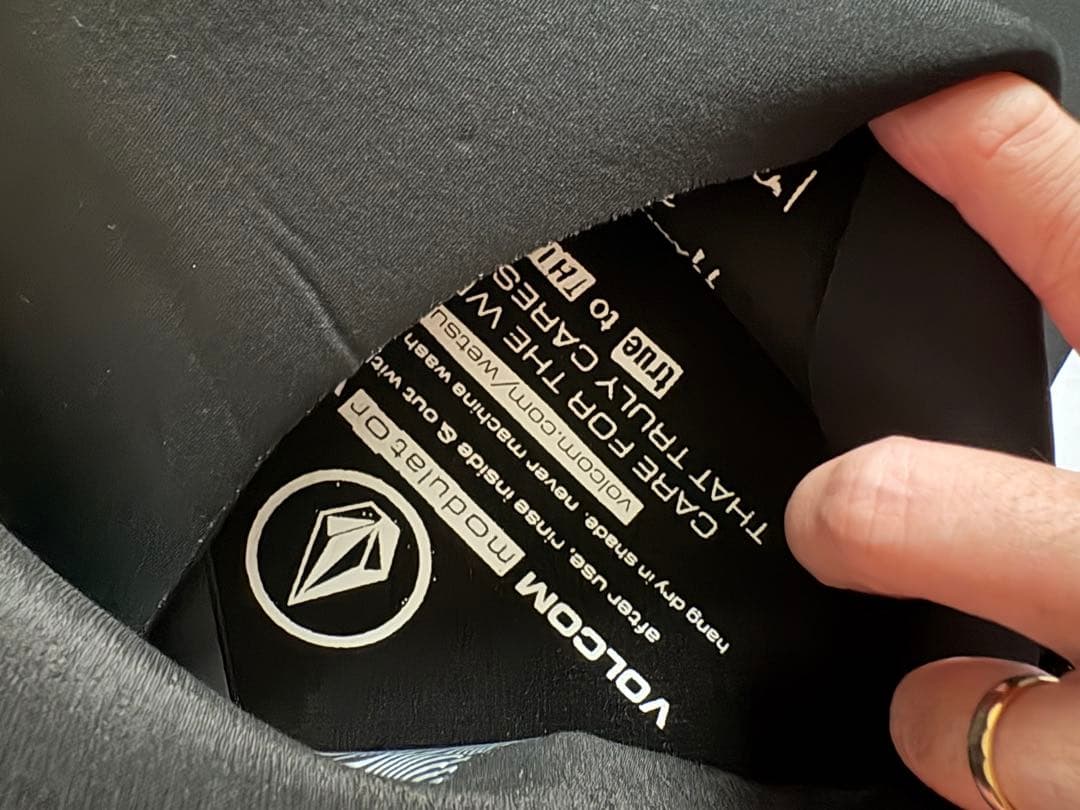 VOLCOM Modulator Wetsuits 3/2mm M ブラック