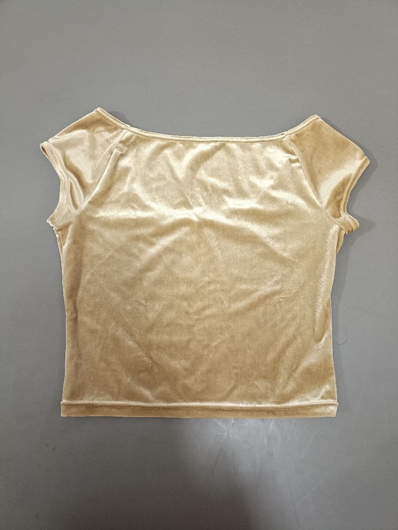 unoa　ウノア　トップス　Velour　Champagne dress　美品