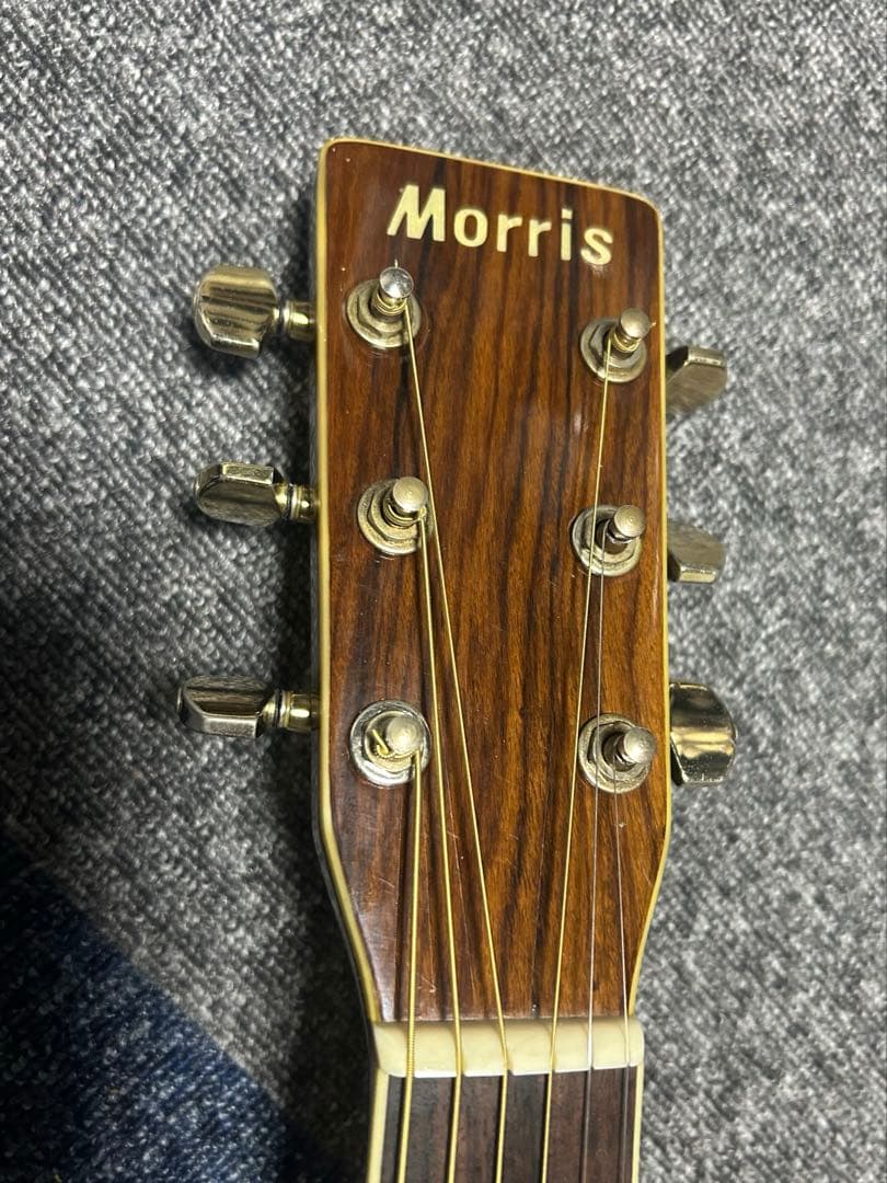 【経年美品】Morris アコースティックギター made in Japan