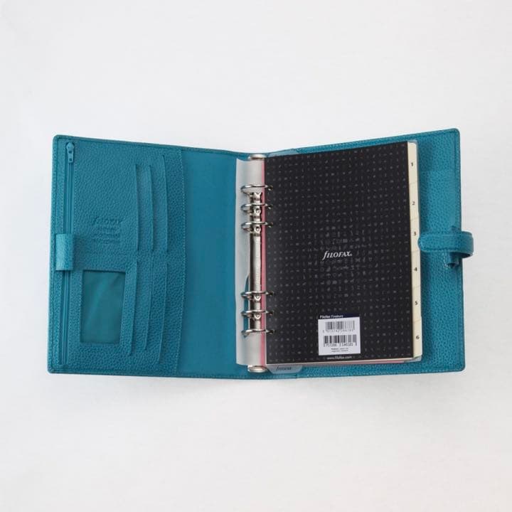 [新品]【FILOFAX】A5システム手帳 フィンスバリー /アクア