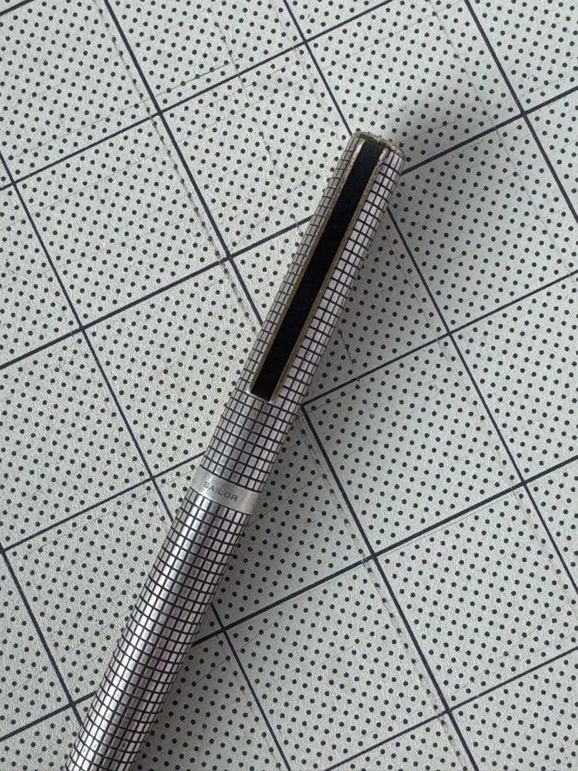 セーラー銀張り14k万年筆