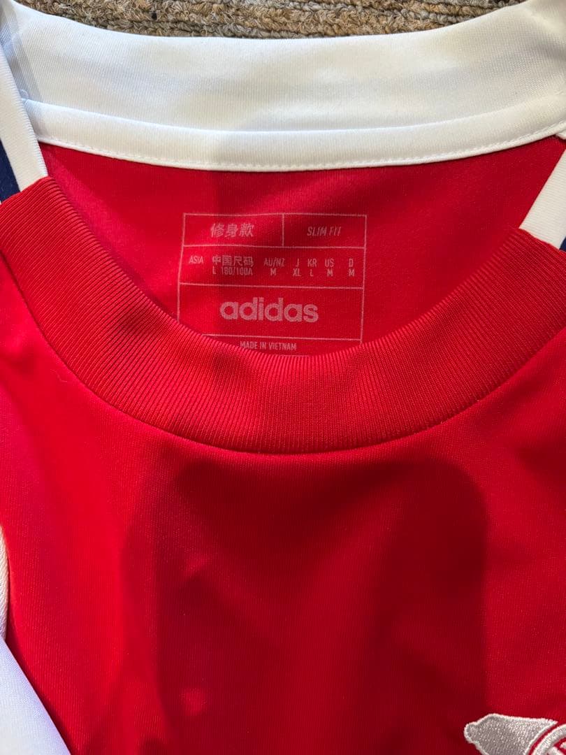 アーセナル　24-25 ホームユニフォーム　カラフィオーリ　33 XL