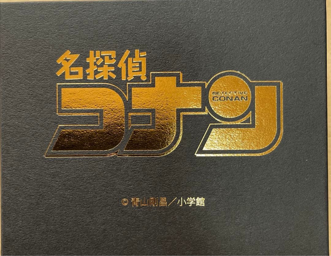 新品未使用品　名探偵コナン　フサエブランド　三つ折り財布　黒