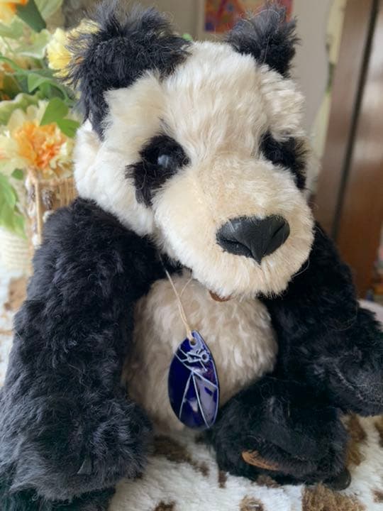 テディーベア　パンダ　リアルファー