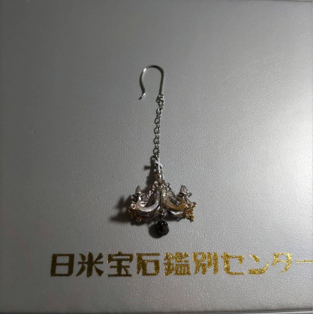 the GazettE ジェムケリー RUKIデザイン シャンデリア ピアス
