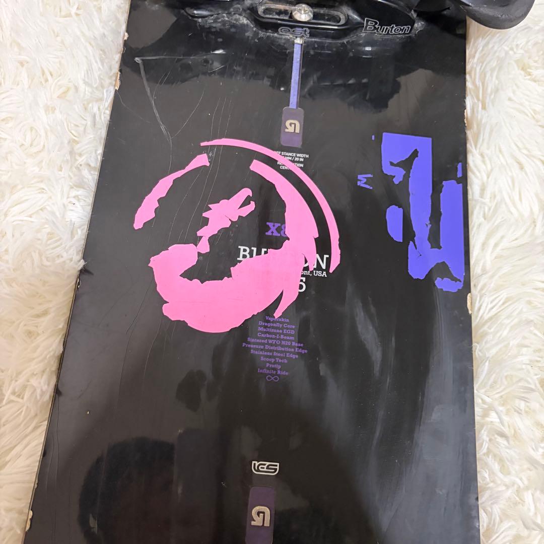 最高峰モデル Burton X8V 151cm + Mission est