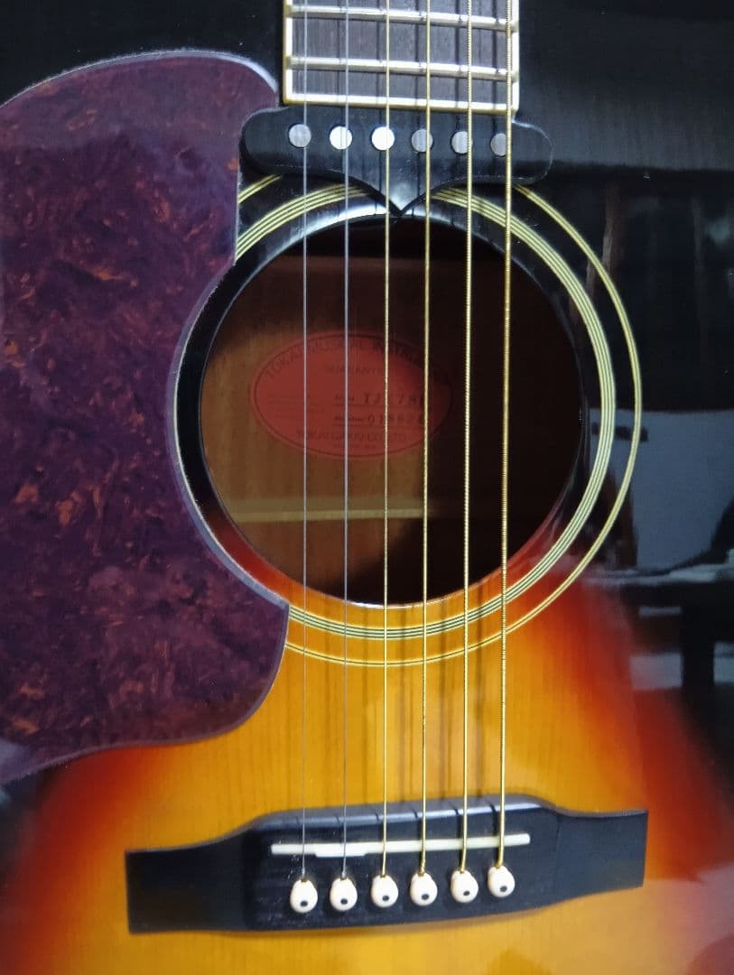 レア　Tokai TJE-78L エレアコギター　レフティ　左用　良品