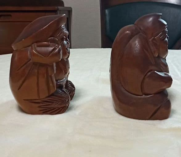 縁起物 恵比寿 大黒天 ２体