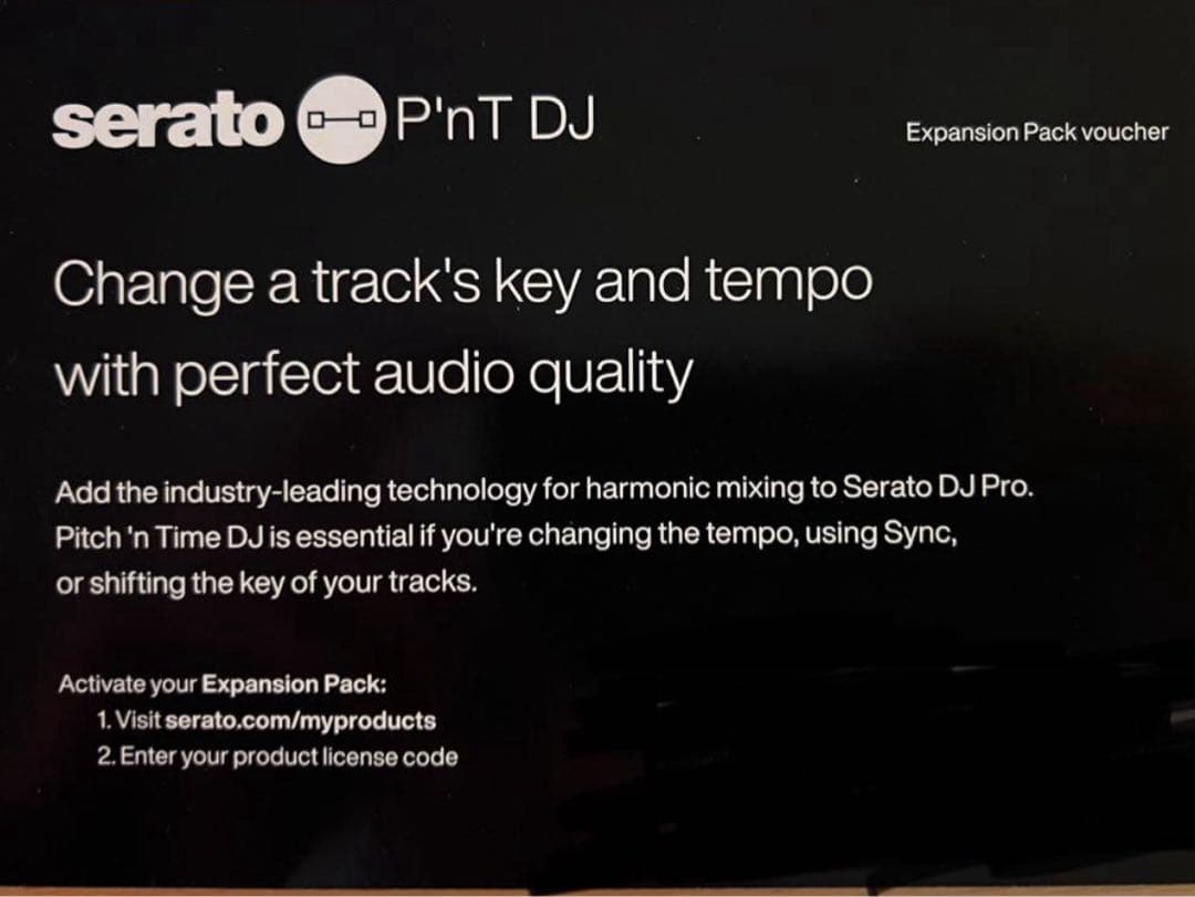 DJ機材 Serato DJ PITCH N TIME DJ