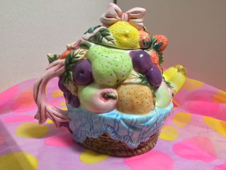 HeritageMint ヴィンテージ ティーポット 80’ フルーツバスケット