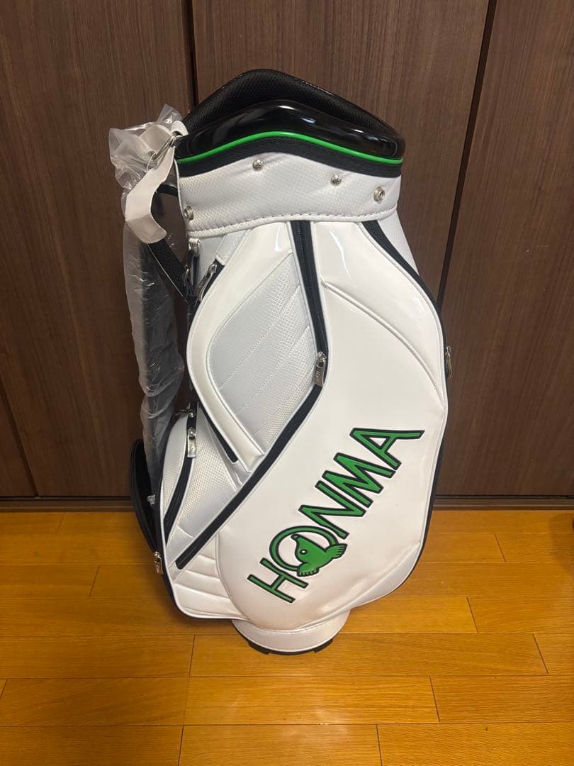 HONMA キャディバッグ ホワイト/グリーン