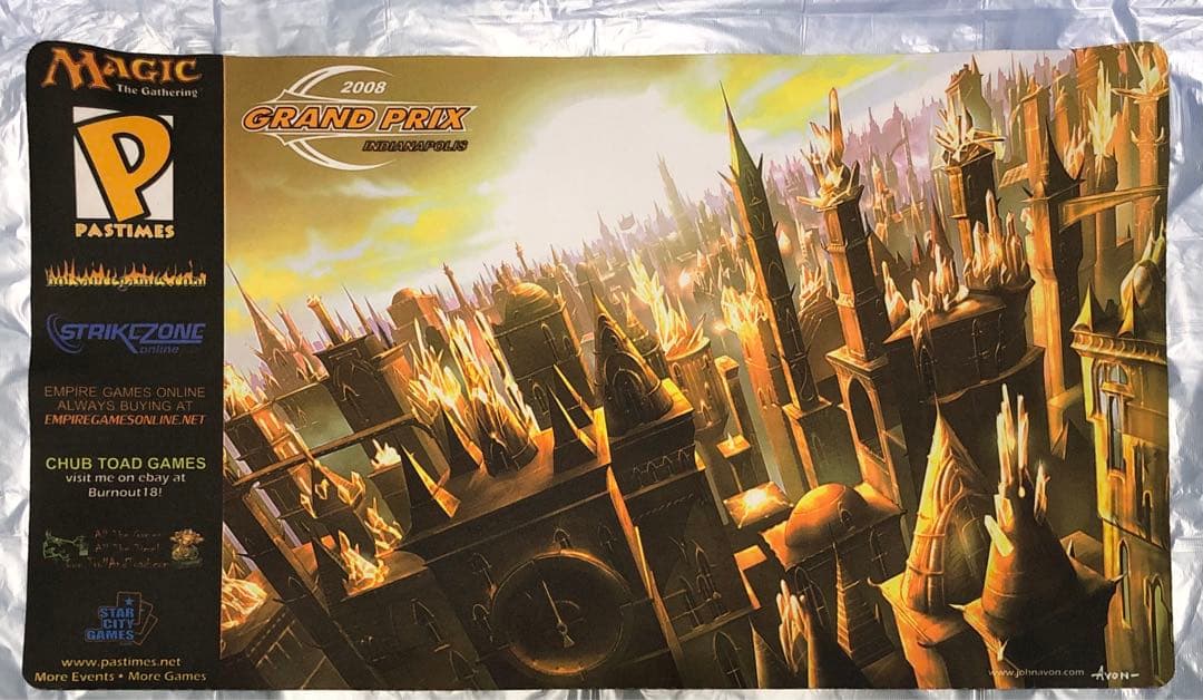 平地 ラヴニカ プレイマット mtg john avon アリーナ プロモ