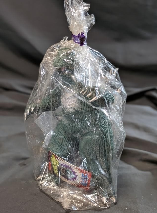 ゴジラ1962　キンゴジ（バンダイ）袋入りタグ付 ソフビフィギュア