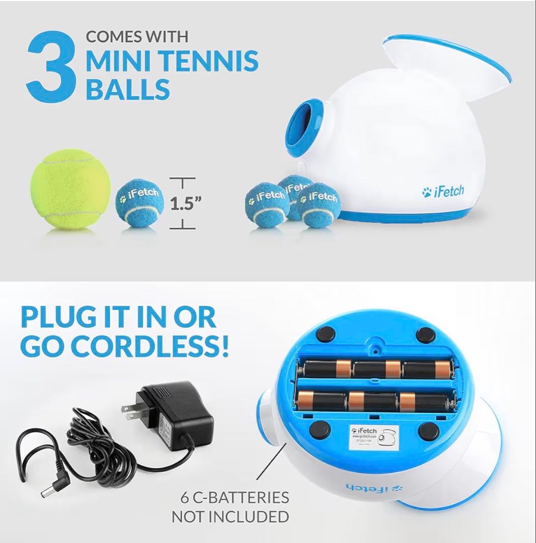 iFetch インターアクティブ ボールランチャー 犬用 おもちゃ