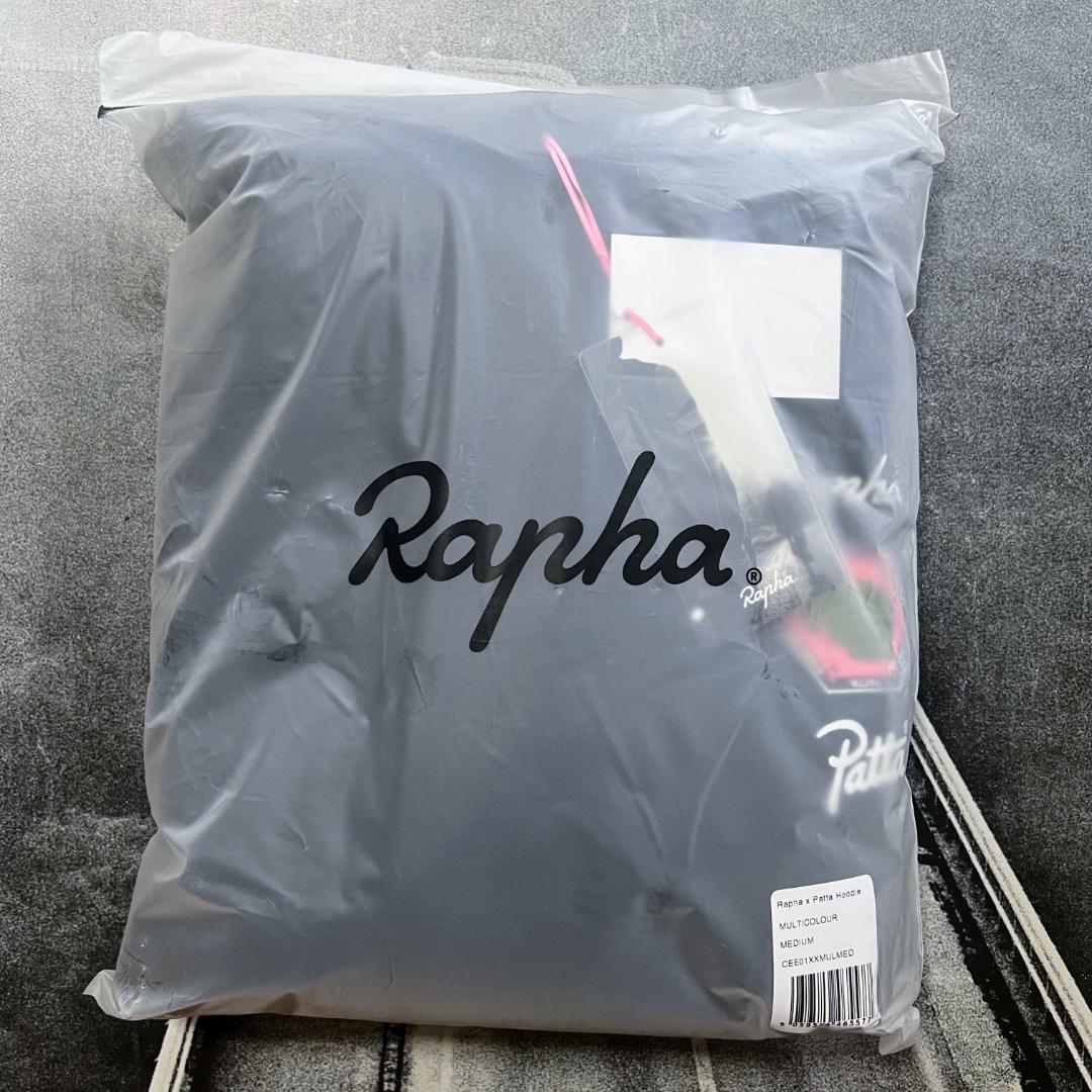 新品 Rapha + Patta 限定版 コットンフーディー ブラック Mサイズ