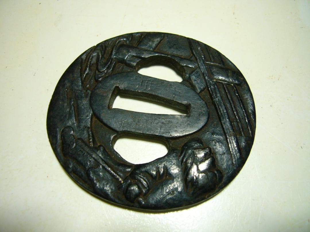 在銘 鍔 鉄 日本刀 時代物