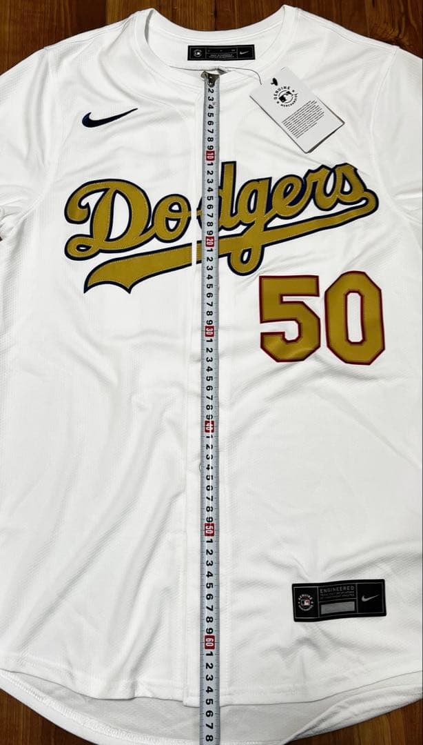 【正規品】ムーキーベッツ ドジャース ゴールドユニフォーム 新品 サイズS