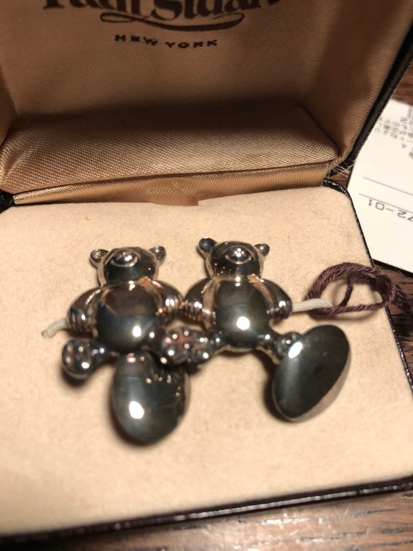 Paul Stuart テディベアのカフスボタン（中古）