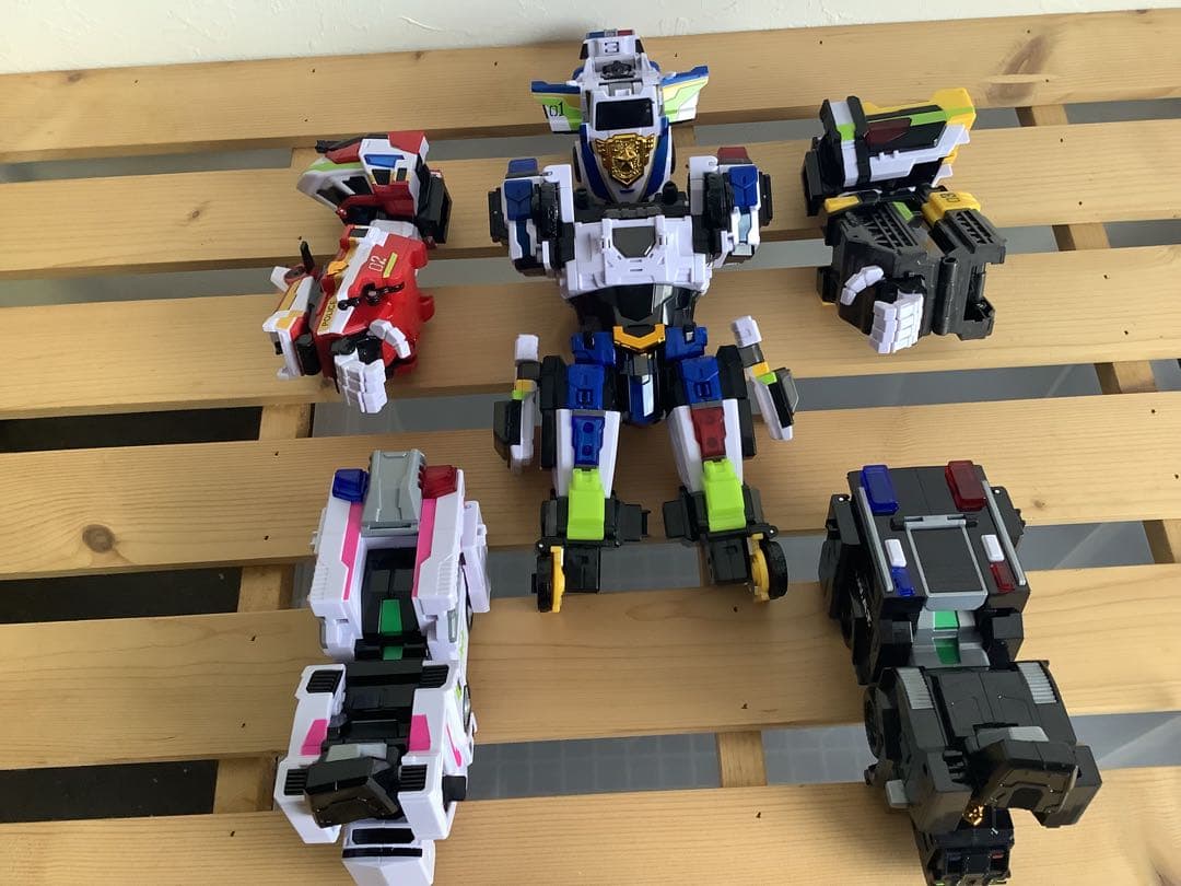 ミニフォース　ジャスティスタイタン　キャプテンコマンドーセット