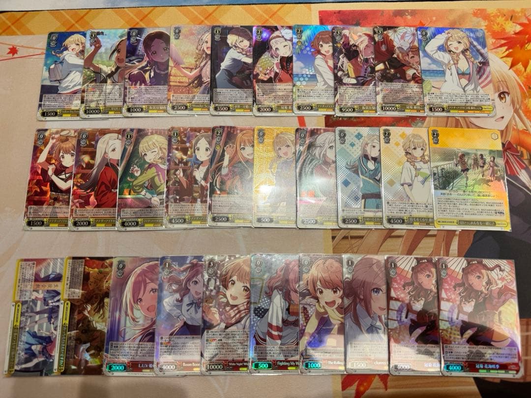 ヴァイスシュヴァルツ 学園アイドルマスター SR RRRまとめ売り