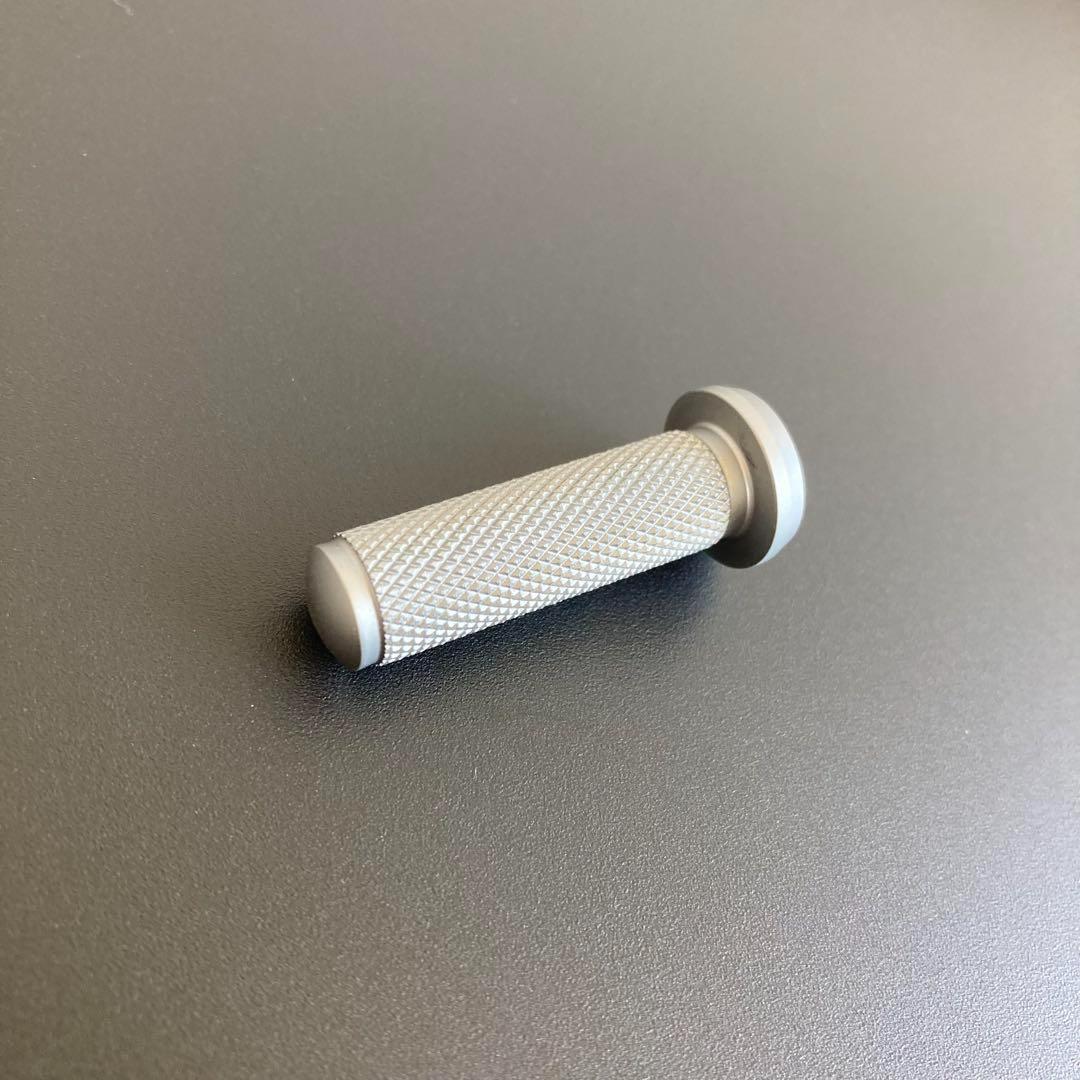 ウッドグリップ ロッドビルディング ウッドガングリップ 天然木 ガンメタ