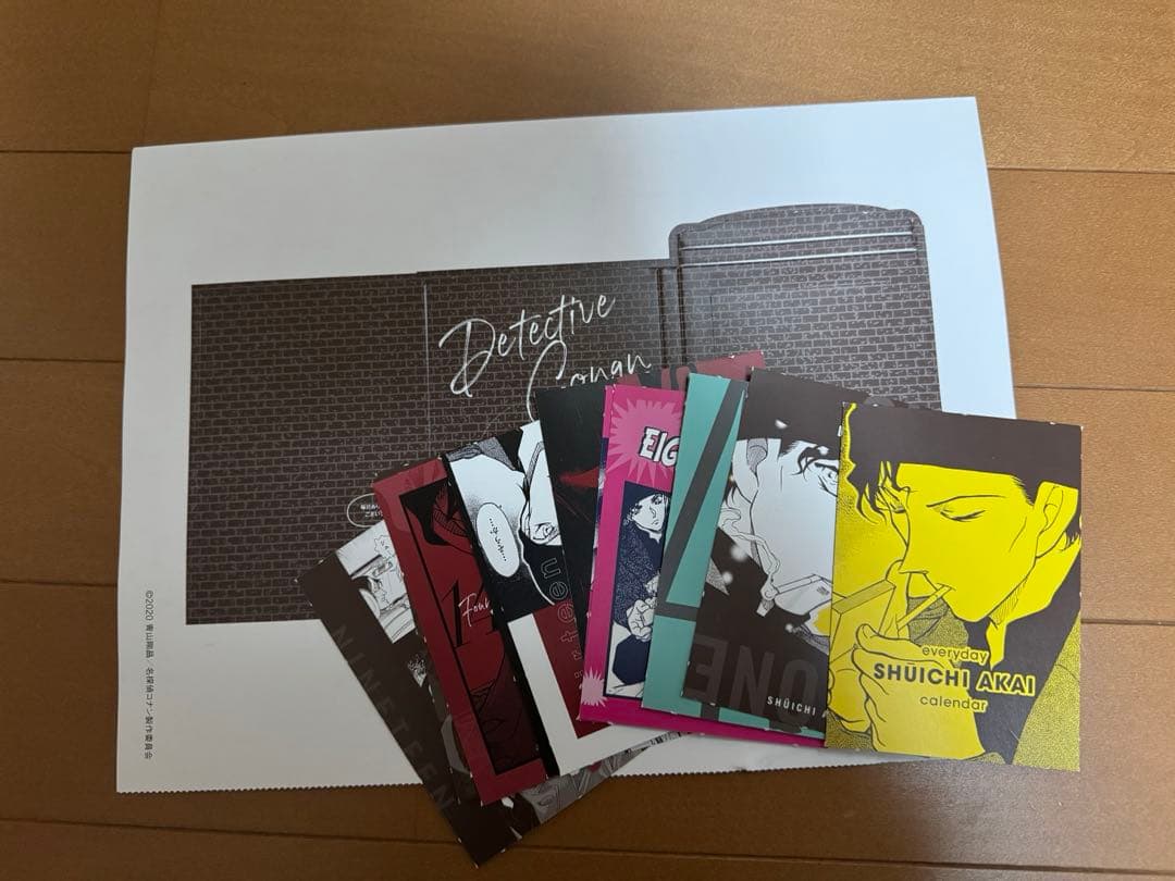 【新品・未使用】CanCam 名探偵コナン 緋色の弾丸 赤井秀一 カレンダー