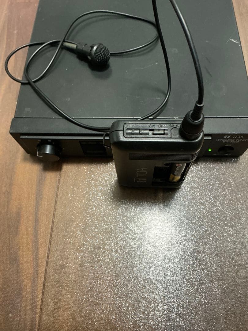 TOA WT-750B ワイヤレスマイクWM−1320セット　本格