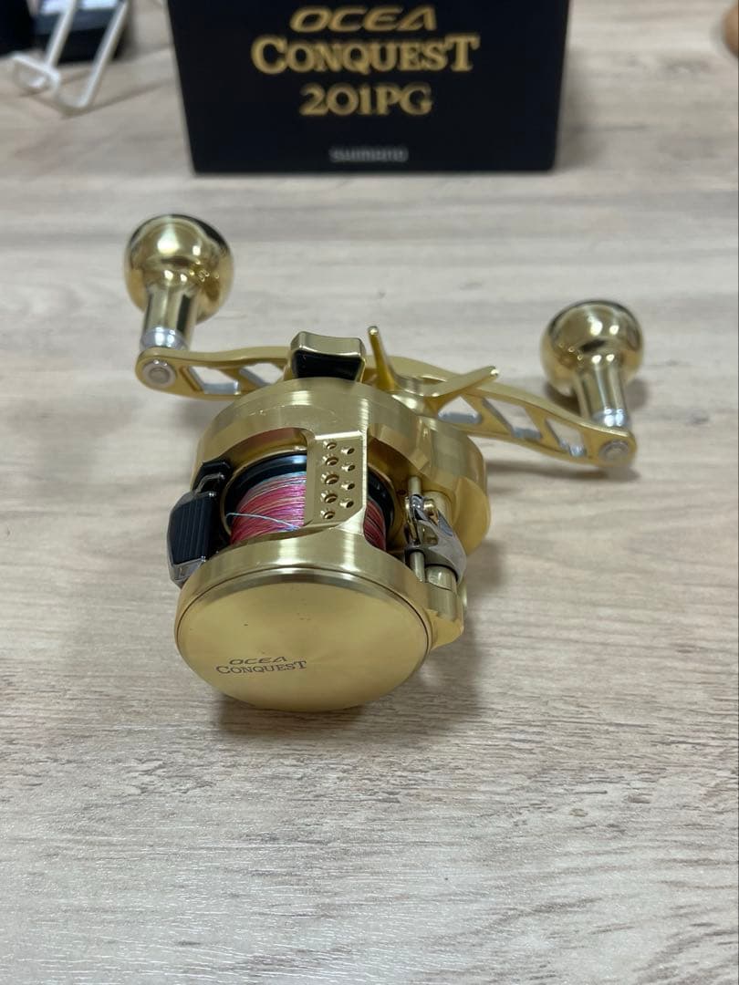 23オシアコンクエスト 201PG ゴメクサスハンドル