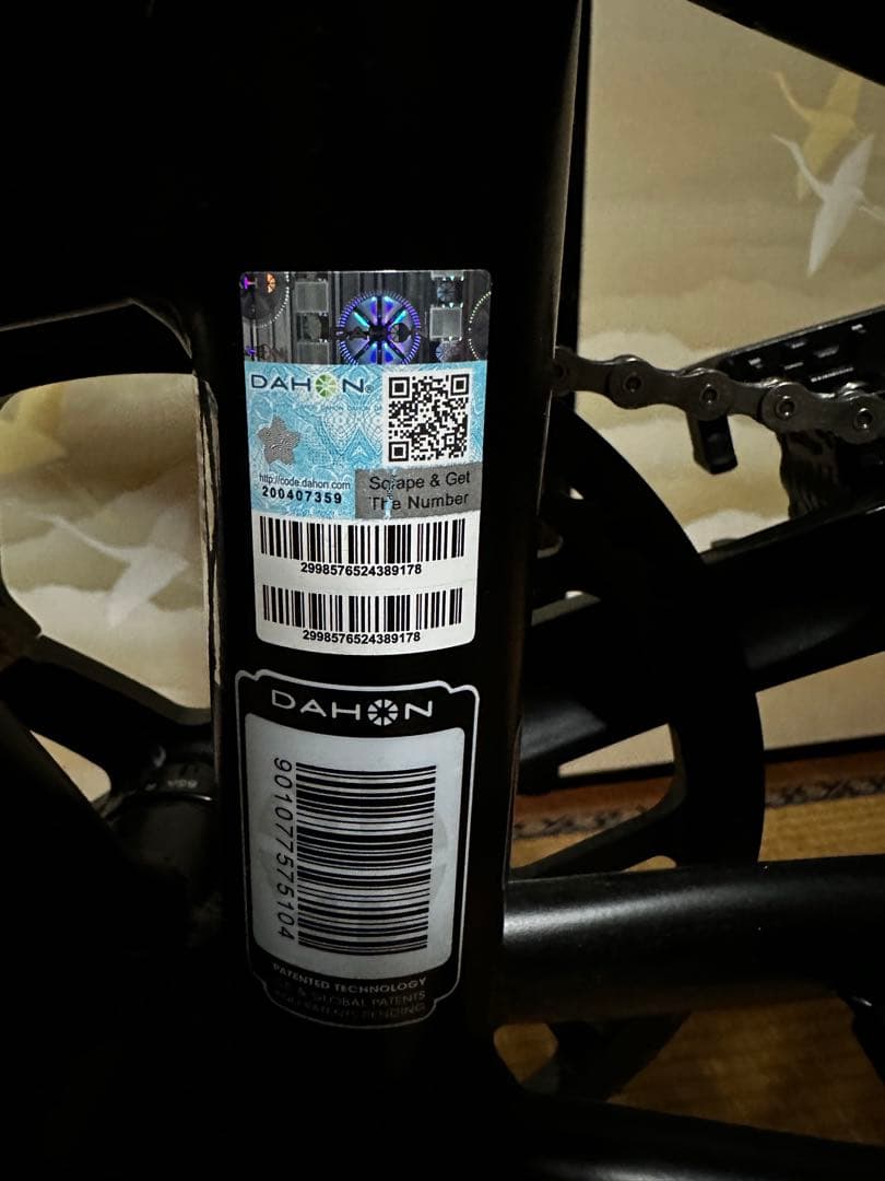 DAHON K9X オリーブブラック