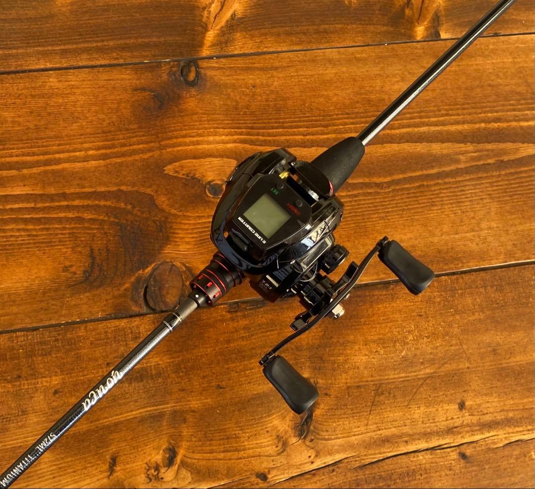 ジギングセット　C572ML スロージギング　オフショアロッド　レフトハンドル