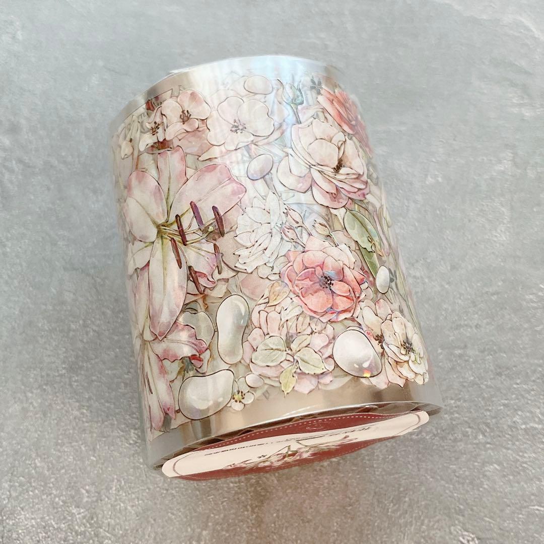 Hoshi奶芙《花秋芝》海外マスキングテープ　マステ 【2084】