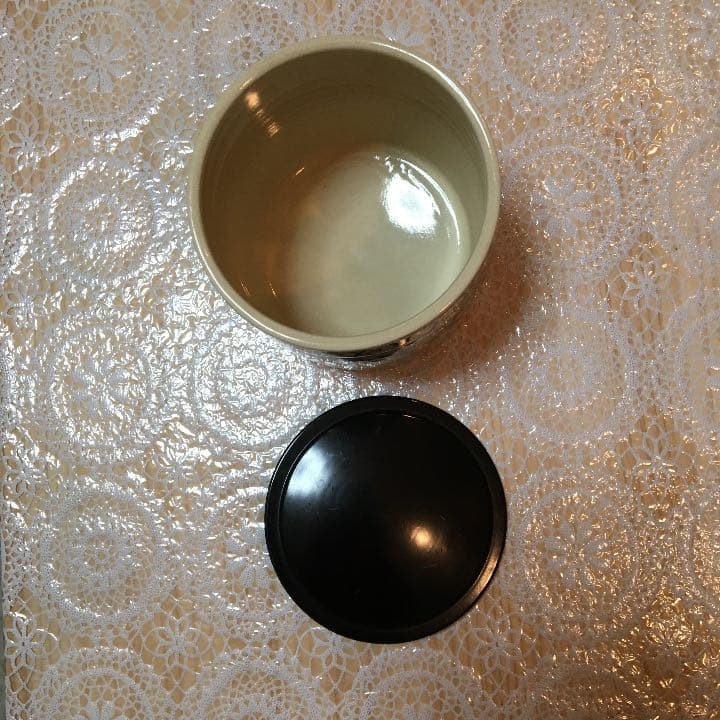 茶道具 水指 安南風 水指 直径約147ミリ 高さ約1 45ミリ N688