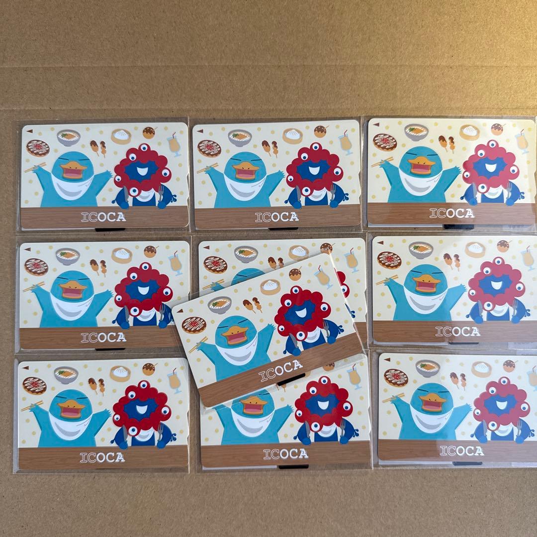 10枚セット ミャクミャク ICOCA 大阪関西万博 会場限定 イコちゃん