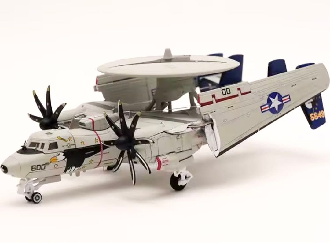 E-2C ホークアイ、F-22 ラプター まとめ売り　1/144スケール
