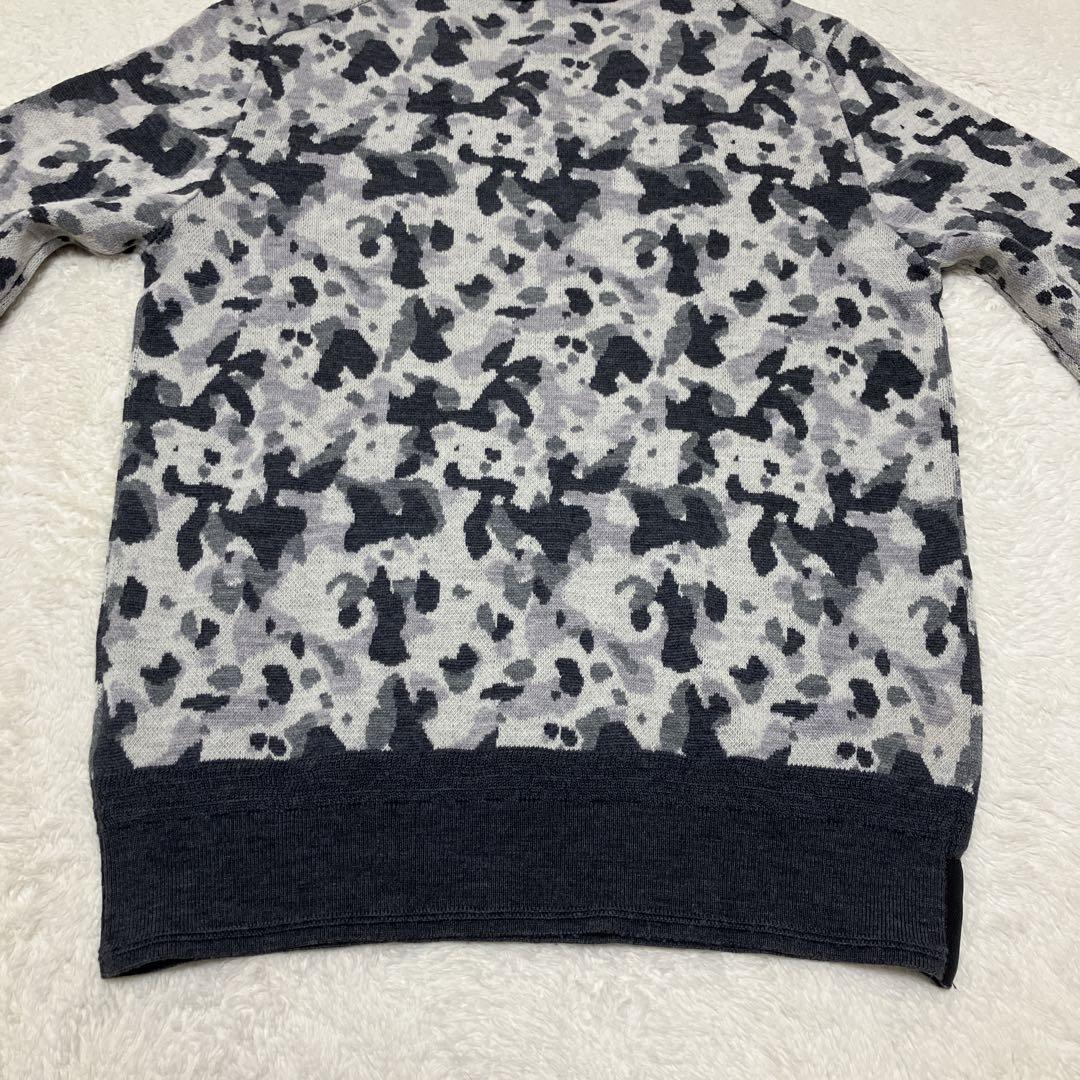 ⭐︎極美品⭐︎ BRIEFING セーター ニット カモフラ Vネック ゴルフウエア