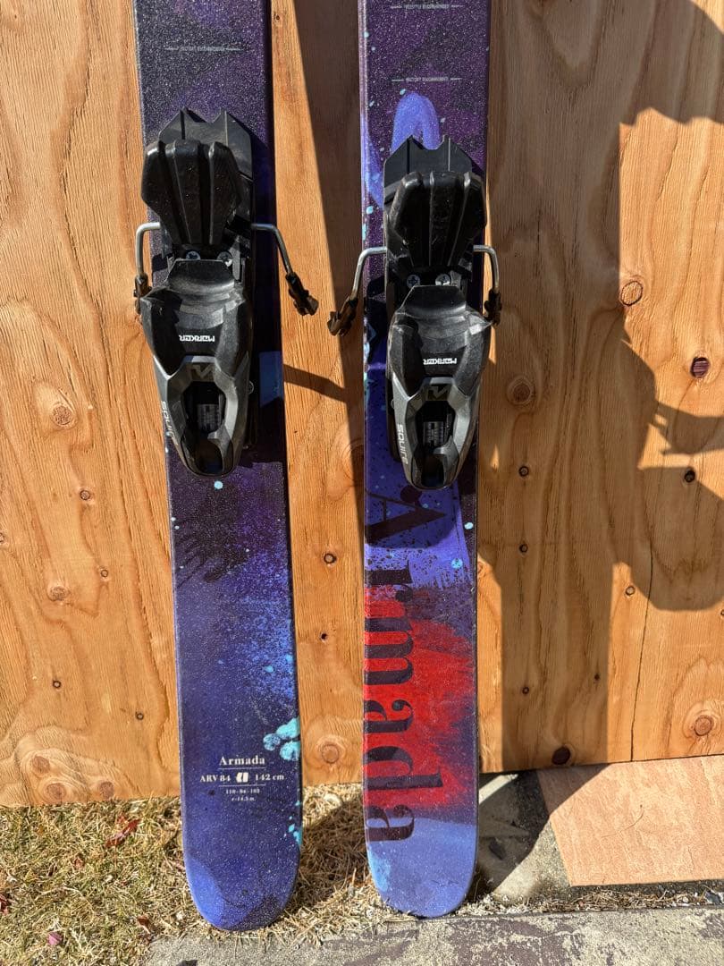 Armada 142cm & marker SQUIRE 3-10フリースタイル