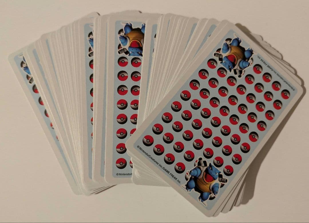 ポケモン　トランプ　ブルー