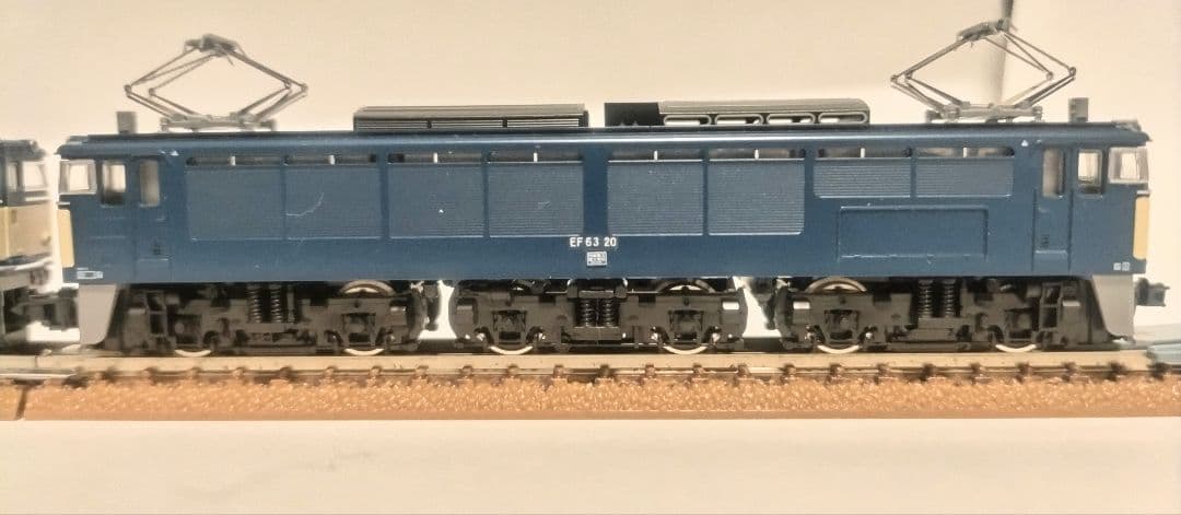 TOMIX JR EF63形電気機関車（2次形,青色）セット