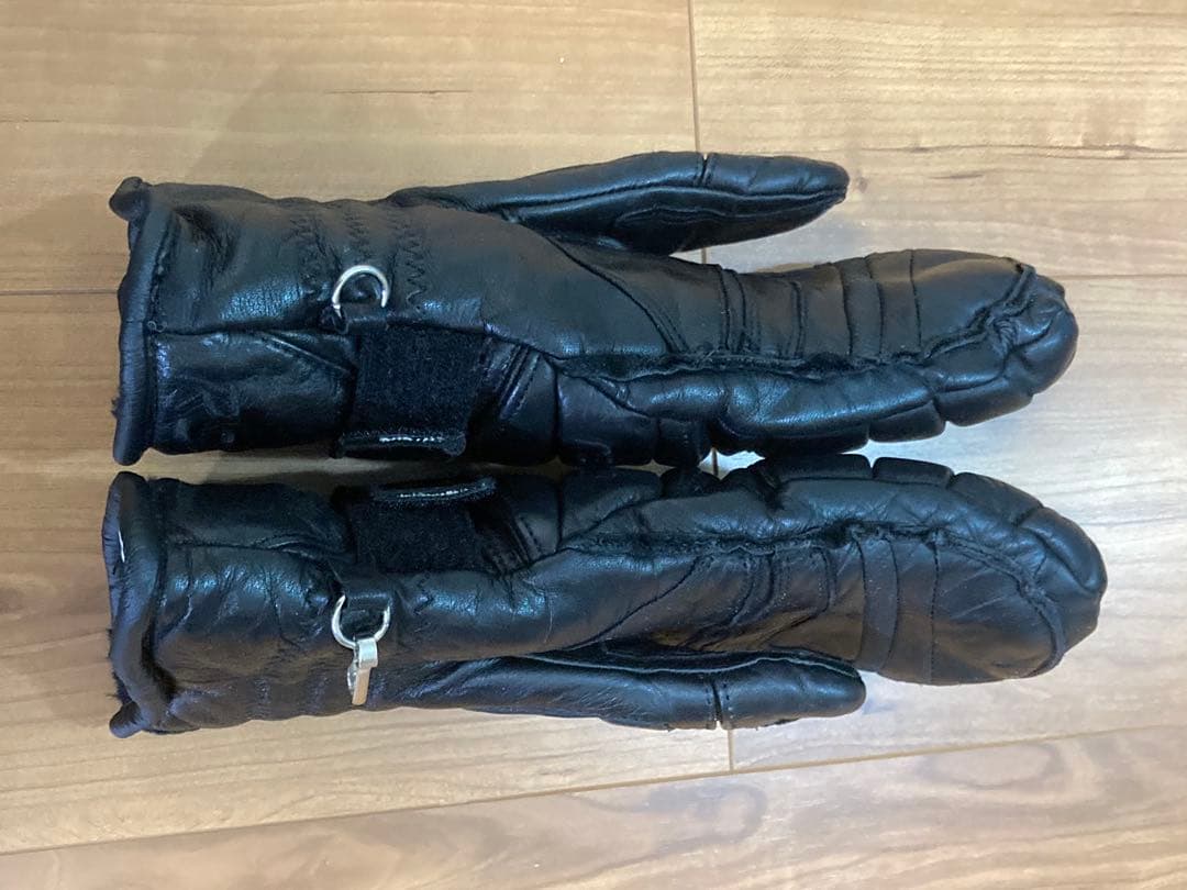 ロイシュ　スキーグローブ　レーシングスピリット ミトン　サイズ８　ブラック