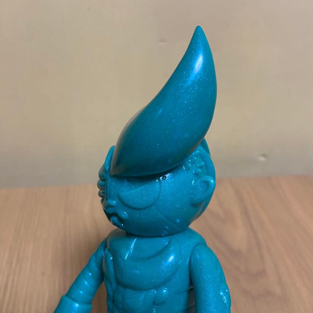 リアルへッド マッドバーバリアンズ 緑ラメ成型 未塗装 ソフビ 5416