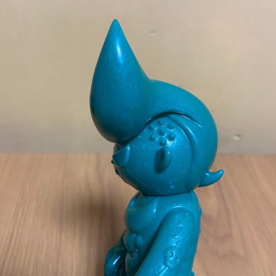 リアルへッド マッドバーバリアンズ 緑ラメ成型 未塗装 ソフビ 5416