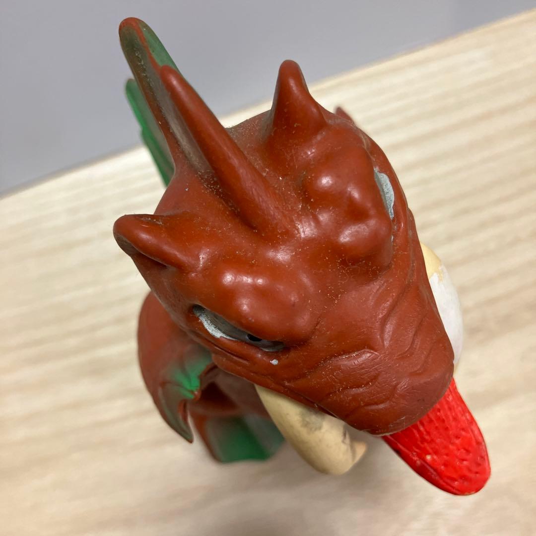 E-壁 ブルマァク 当時物 怪獣ベロベロ ソフビ マエタケ NTV 刻印あり