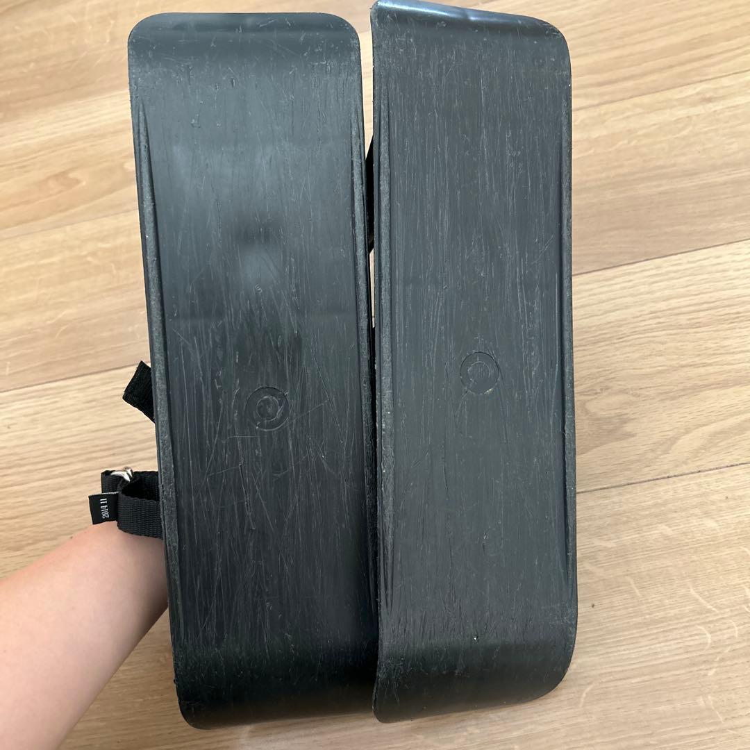 STRIDER 黒 ヘルメット　プロテクター　スノーアタッチメント付き