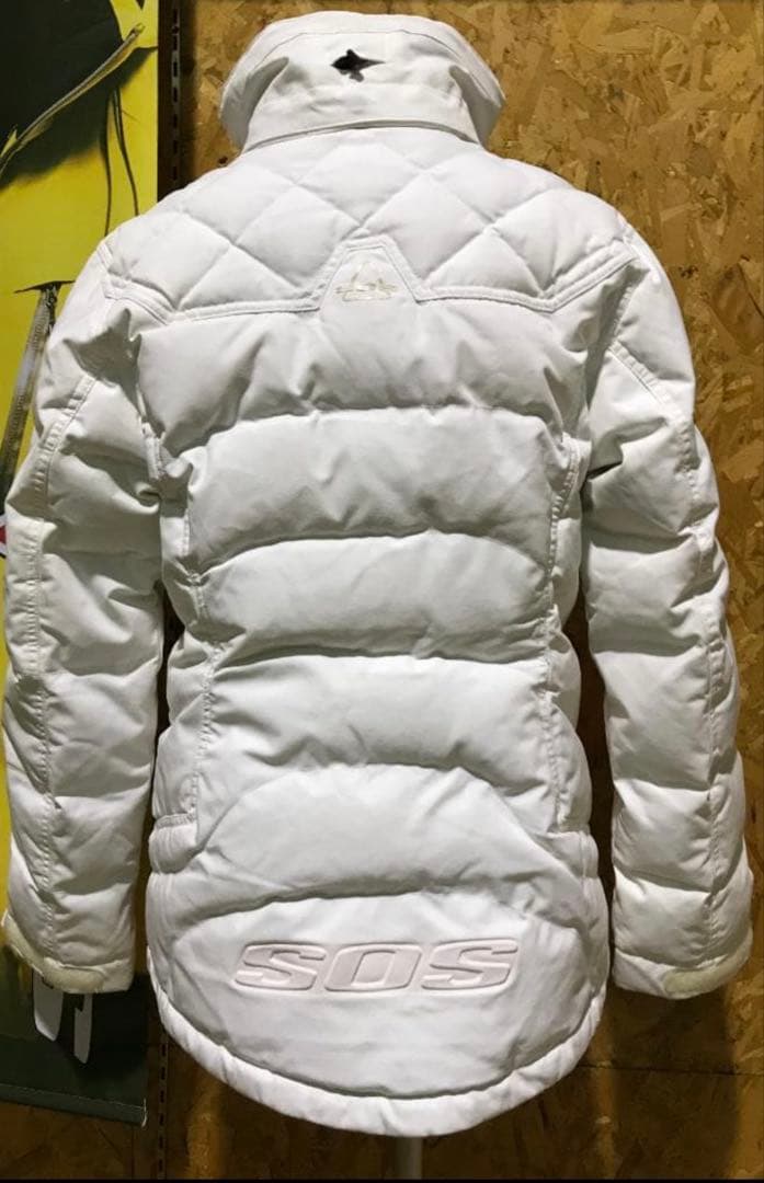 SOS レディース　ＤＯＷＮスノージャケット／３８サイズ/美品未使用品