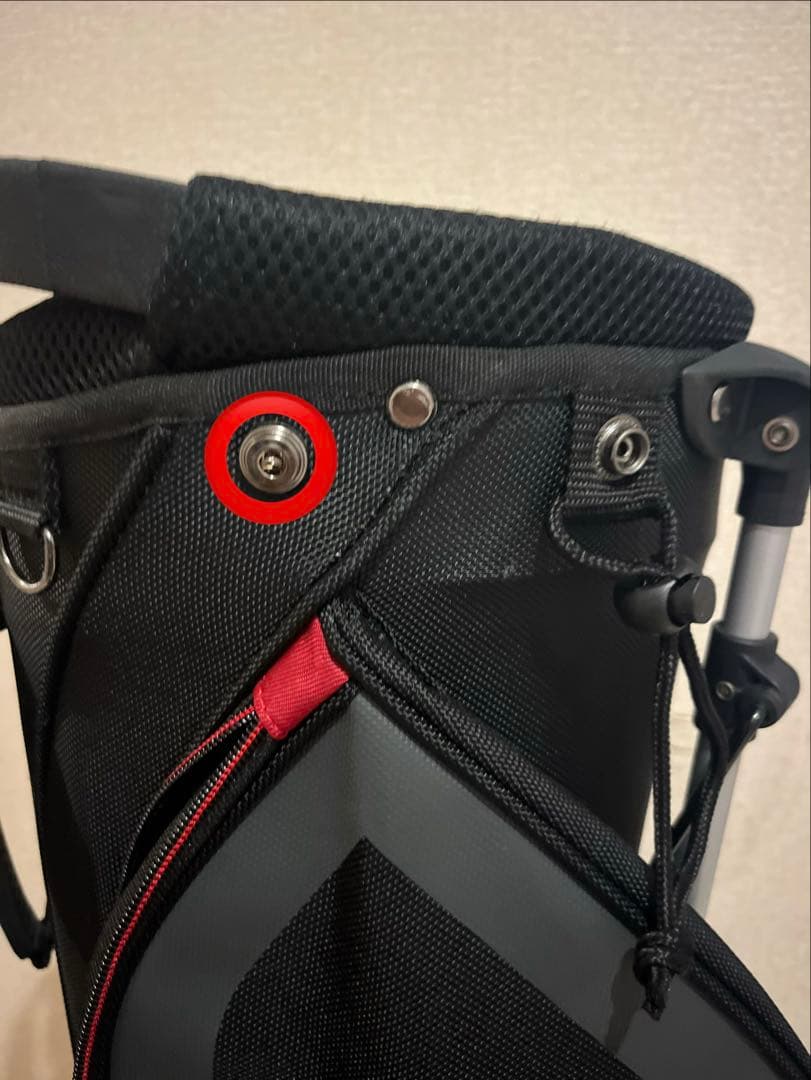 Titleist スタンドバッグ ブラック　軽量キャディバック