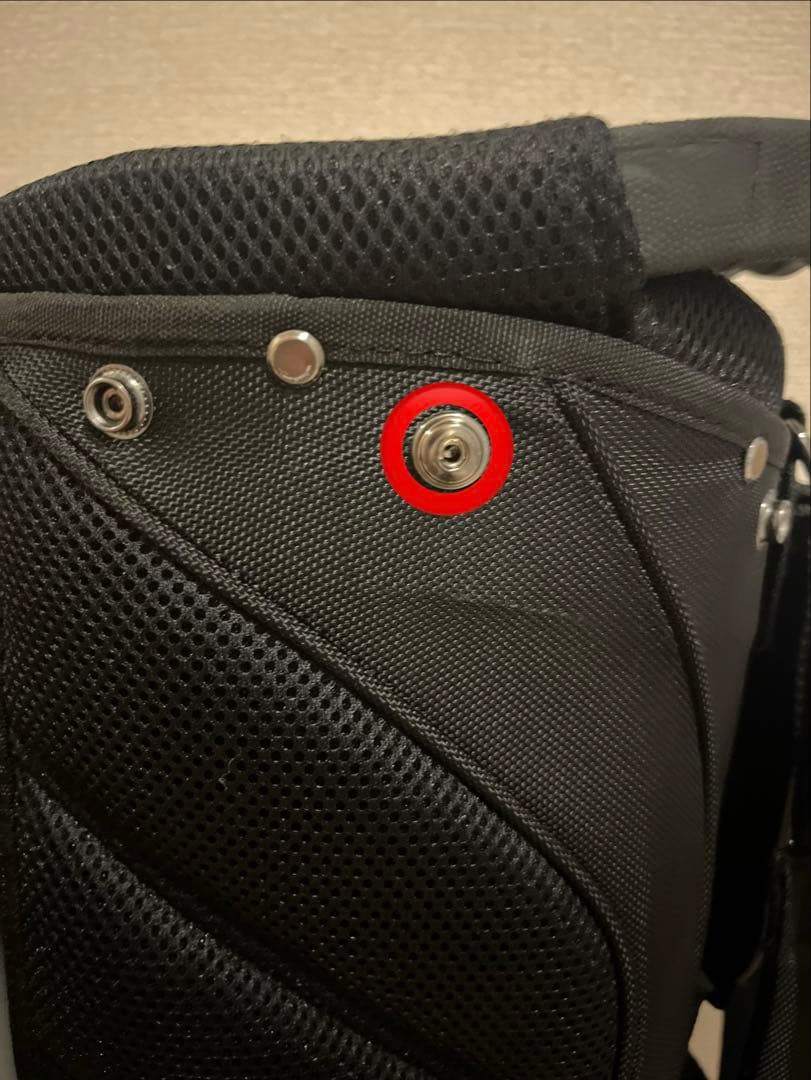 Titleist スタンドバッグ ブラック　軽量キャディバック