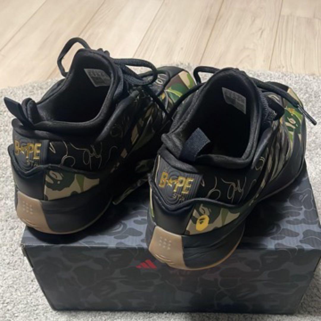 adidas×BAPE DAME9 バスケットボールシューズ