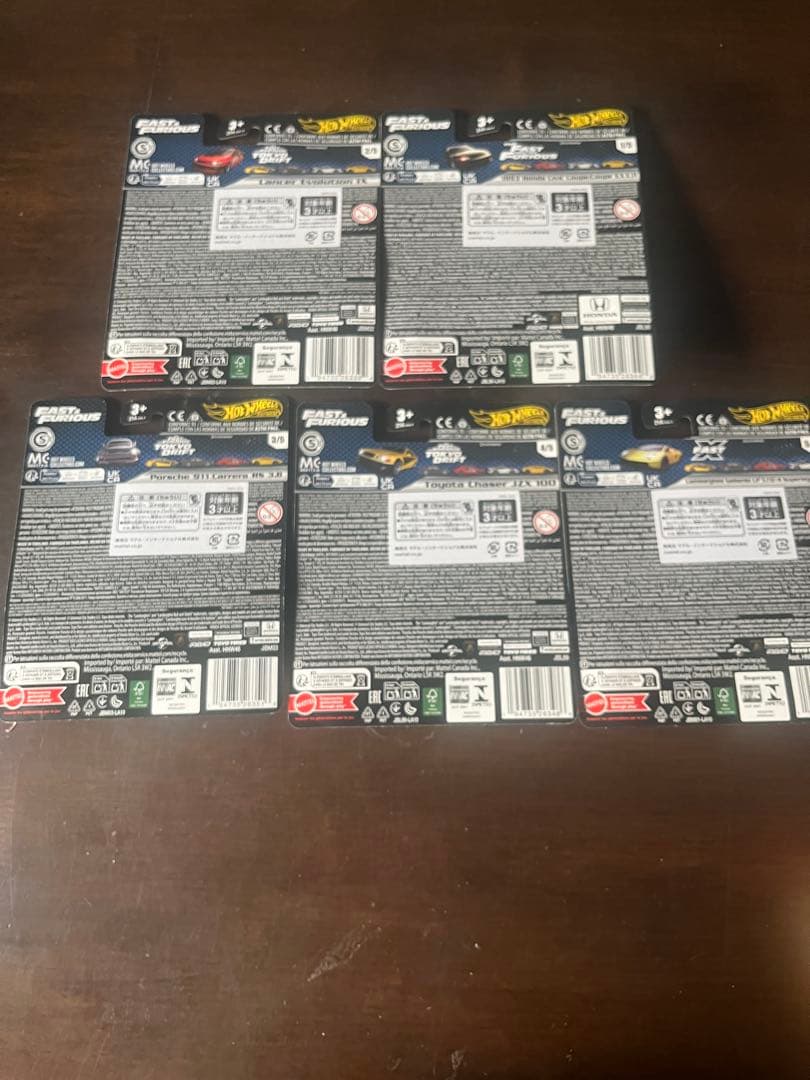 ホットウィールファストフォース10台セット