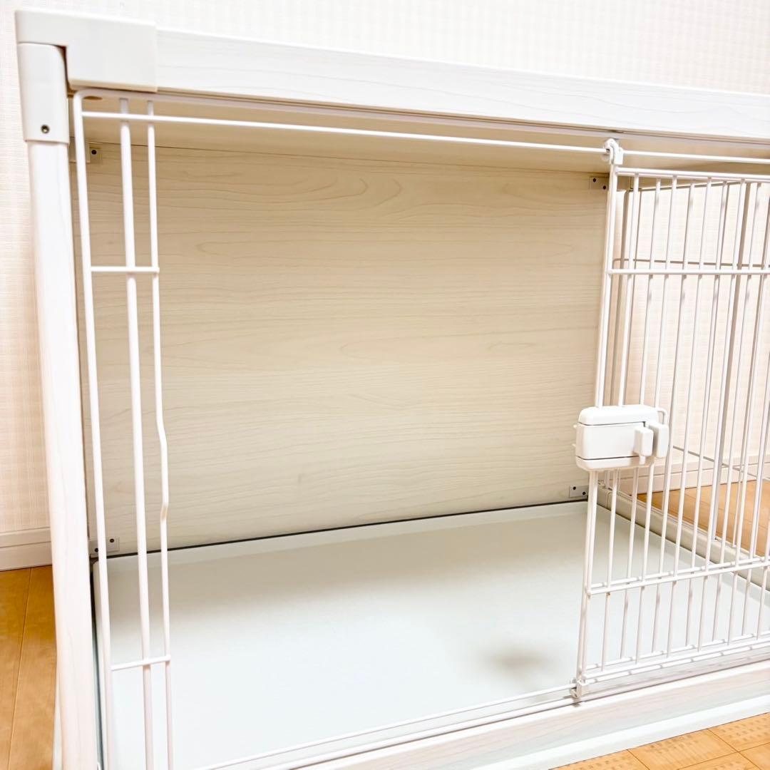 【美品】インテリアウッディサークル オフホワイト